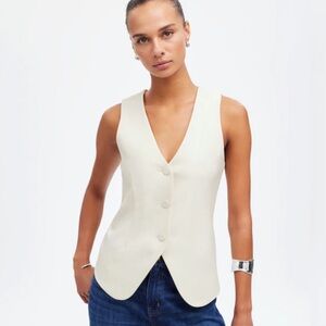 Madewell V Neck Vest